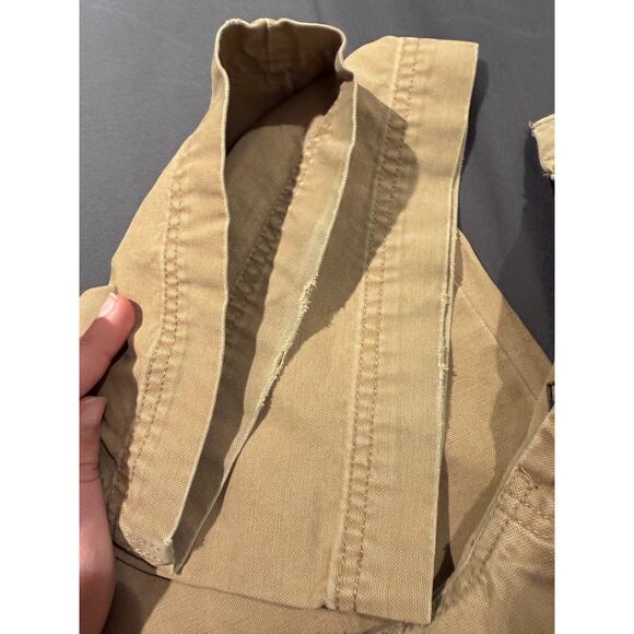 Vintage Gap Heavyweight Cargo Khaki Pants Y2K Skater Double Knee 28” x 30” - Picture 4 of 7